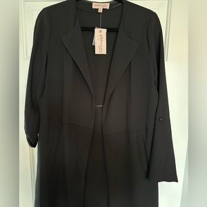 NWT Black Philosophy Flyaway Jacket - Size S